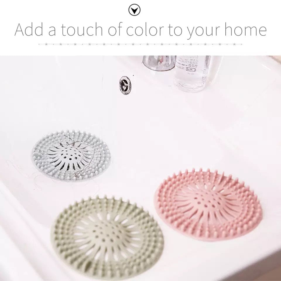 Silicone Sink Drain Stopper, Bathroom Silicone Drain Filter, Bathroom Drain Hair Catcher, Plug Sink Strainer, Sink Sewer Filter Floor Drain Silicone Sink Drain Stopper, Bathroom Silicone Drain Filter, Bathroom Drain Hair Catcher, Plug Sink Strainer, Sink Sewer Filter Floor Drain